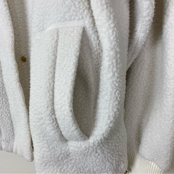 Varley Mayland Cream Fleece Jacket - Picture 8 of 9